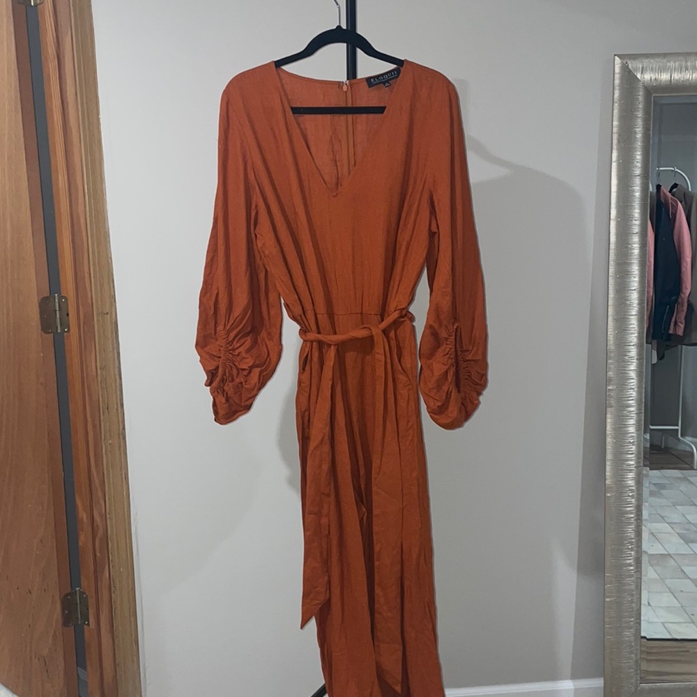Plus Size Jumpsuit | Belted | 18